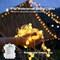 Battery Operated String Lights 100 LED 40Ft Fairy Lights with 8 Lighting Modes Waterproof Twinkle Lights for Christmas Bedroom Wedding Party Xmas Tree Decoration